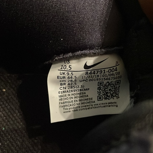 Nike Cortez Basic Premium Black Wolf Gray 2020 - Picture 5 of 7